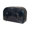 Morcon Tissue Valay Plastic Mini Jumbo Bath Tissue Dispenser, Two Rolls, 9.75 x 15.87 x 5.25, Black