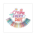 The Pencil Grip Wonder Stix, 3.75 x 0.2, Assorted Colors, 12/Pack
