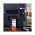 VELCRO Mountable Cable Sleeves, 5.75" X 12", Black, 2/Pack