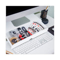 VELCRO Portable Cord Ties, (4) 3" x 0.25"/ (4) 5" x 0.38"/ (4) 7" x 0.5", Black/Gray/White, 12/Pack