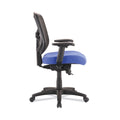 Alera Elusion Series Mesh Mid-Back Swivel/Tilt Chair, Supports Up to 275 lb, 17.9" to 21.8" Seat Height, Navy Seat