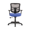 Alera Elusion Series Mesh Mid-Back Swivel/Tilt Chair, Supports Up to 275 lb, 17.9" to 21.8" Seat Height, Navy Seat