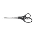 Westcott KleenEarth Basic Plastic Handle Scissors, 9" Long, 4.25" Cut Length, Black Straight Handle