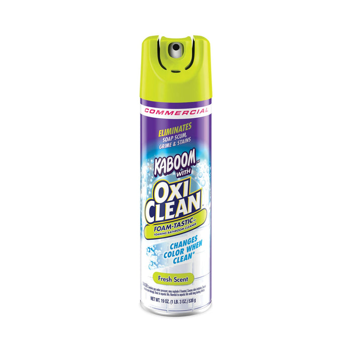 Kaboom Foamtastic Bathroom Cleaner, Fresh Scent, 19 oz Spray Can