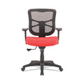 Alera Elusion Series Mesh Mid-Back Swivel/Tilt Chair, Supports Up to 275 lb, 17.9" to 21.8" Seat Height, Red