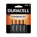 Duracell Power Boost CopperTop Alkaline AA Batteries, 4/Pack