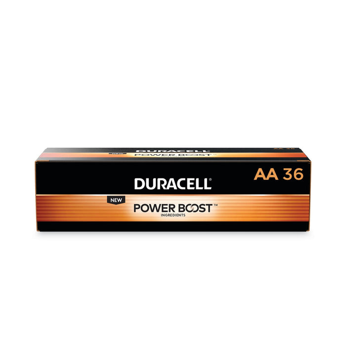 Duracell Power Boost CopperTop Alkaline AA Batteries, 36/Pack