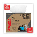 WypAll X80 Cloths, HYDROKNIT, BRAG Box, 11.1 x 16.8, White, 160/Carton