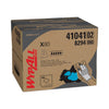 WypAll Power Clean X80 Heavy Duty Cloths, 11.1 x 16.8, Blue, 160 Wipers/Carton