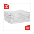 WypAll Power Clean X80 Heavy Duty Cloths, 1/4 Fold, 12.5 x 12, White, 50/Box, 4 Boxes/Carton