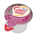 Coffee mate Liquid Coffee Creamer, Salted Caramel Chocolate, 0.38 oz Mini Cups, 50/Box