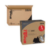 WypAll Power Clean Oil, Grease and Ink Cloths, POP-UP Box, 8.8 x 16.8, Blue, 100/Box, 5/Carton