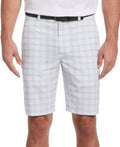 Hybrid Apparel Mens White Flat Front Printed Stretch Shorts, Size 42 by Vanessa Jane