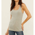 Three Dots Womens Heritage Knit Scoop Neck Rocker Tank by Vanessa Jane