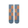 Stance Patchwork Cozy Crew Socks - Sea Blue by Swell-O-Phonic