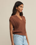 Lauden Polo Top by Boutique 23