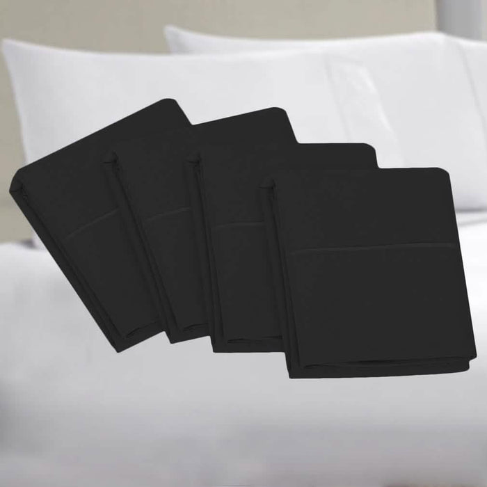 4-Piece Set: Bamboo Premium Ultra Soft Pillow Case - Assorted Sizes by DailySale