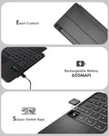 Samsung Galaxy Tab S11 Keyboard Case - Slim Backlit with Trackpad | ProTouch Navigate Series by Zerodamage Sahara Case LLC
