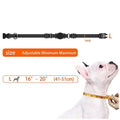 Adjustable Black Nylon Collar Case for Large Dogs - Apple AirTag by Zerodamage Sahara Case LLC