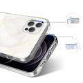 White Marble Series Case - iPhone 13 Pro Max by Zerodamage Sahara Case LLC
