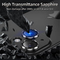 iPhone 15/15 Plus Camera Lens Protector - Flexible Glass, 2-Pack | ZeroDamage by Zerodamage Sahara Case LLC