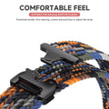Elastic Woven Nylon Band for Samsung Galaxy Watch 8, 40MM, 44MM, 8 Classic 46MM, Ultra 47MM by Arleathercraft