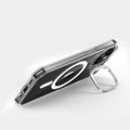 iPhone 15 Plus Clear Case with Kickstand & MagSafe | Venture Series by Zerodamage Sahara Case LLC