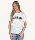 LIFE IS BETTER ON THE FARM Graphic T-shirt - Vintage White by Boutique 23