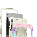 Samsung Galaxy Tab S10 Lite (2025)/S10 FE/S9/S9 FE Heavy Duty Kid Proof Case - Built-in Hand Strap and Kickstand | Wander Series by Zerodamage Sahara Case LLC