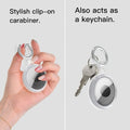 Clear Hybrid Flex Case - Apple AirTag by Zerodamage Sahara Case LLC
