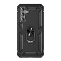 Military Kickstand Series with Belt Clip Case for Samsung Galaxy A54 5G - Black by Zerodamage Sahara Case LLC
