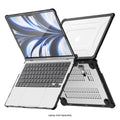 MacBook Pro 14-Inch (M1–M5, M5 Pro/M5 Max) Case with Adjustable Stand - Heavy-Duty | Raider Series by Zerodamage Sahara Case LLC