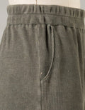 Wendy Mineral Wash Waffle Pants - Olive by Boutique 23