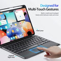 Samsung Galaxy Tab S10 FE Keyboard Case - Trackpad | Navigation Series by Zerodamage Sahara Case LLC