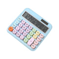Desktop Calculator - Solar & Battery Powered, 12-Digit, Large Keys by Zerodamage Sahara Case LLC