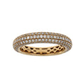 1.00ct Diamond Wedding Band Ring 14KT Rose Gold by Bids.com