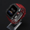 Luxury Mod Kit for Apple Watch 10/11 (42/46mm) - Silver Edition by Arleathercraft
