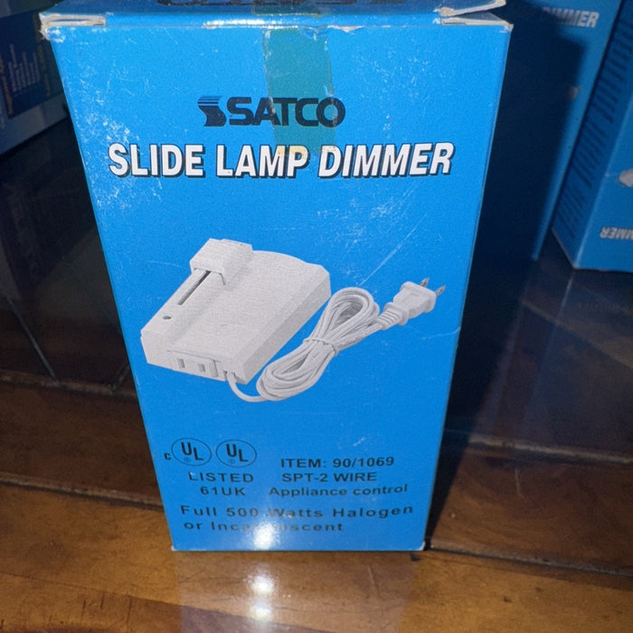 Slide Lamp Dimmer, White, 500W 120V 4.3A (90-1069) by Price Is Right Miami