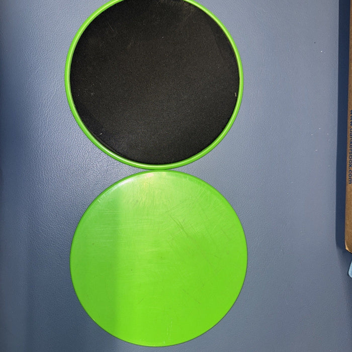 Core Exercise Sliders, Dual-Sided Gliding Discs (2-Pack) by Price Is Right Miami