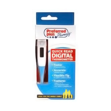 Preferred Plus Quick Read Digital Thermometer 20 Sec Flex by Pasteur Pharmacy