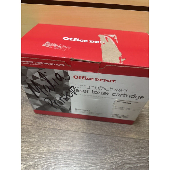 Office Depot Reman Laser Toner Cartridge Compatible with HP Q2610A 10A Non OEM by Price Is Right Miami