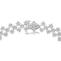 .925 Sterling Silver 1.0 cttw Miracle-Set Round Diamond "Zig Zag" Link Bracelet (I-J Color, I3 Clarity) -7.25 by Bids.com