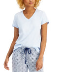 Charter Club Women’s V-Neck Pajama Top by Vanessa Jane