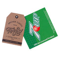 7UP Soda T-Shirt - Kelly Green Tie Dye by Tee Luv