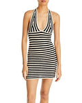 Lucy Paris Vanessa Crochet V Neck Midi Halter Dress, Size XL by Vanessa Jane