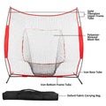 7x7ft Training Net with Bow Frame Carrying Bag for Solo Team Training by DailySale