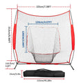 7x7ft Training Net with Bow Frame Carrying Bag for Solo Team Training by DailySale