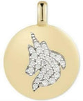 CHARMBAR Swarovski Zirconia Gold - Plated Pendant by Vanessa Jane