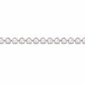 8.12 Ct Round Pink Rose Quartz Bezel Sterling Silver Inline Lobster Clasp Tennis Bracelet by Fine Color Jewels