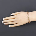 8.25 Ct Princess Yellow Citrine Channel Sterling Silver Inline Tennis Bracelet by Fine Color Jewels